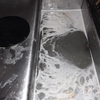 Grease Trap After Correct Kitchen Closure