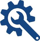 Cog and wrench