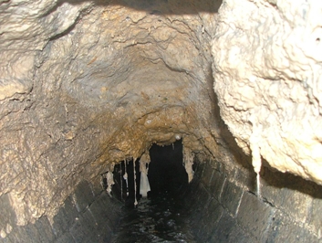 Image of Sewer Blockage, blocked by a lot build up FOG