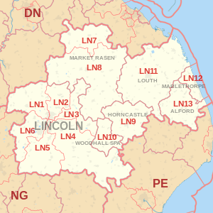 Lincoln City Map